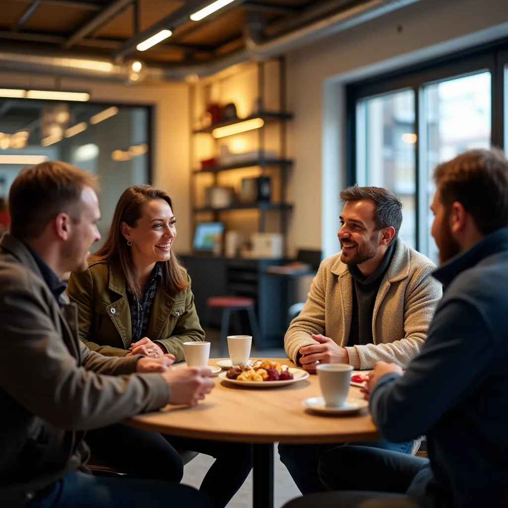 Service comparison visualization